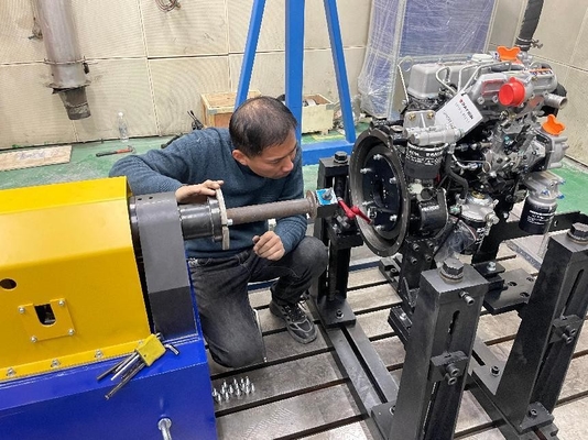 SSCG110-2500/9000 ±0.2%FS 110kW 9000RPM Yüksek doğruluk, yüksek güvenilirlik, yüksek dinamik yanıt motor performansı AC Dinamometre Test Bench Sistemi