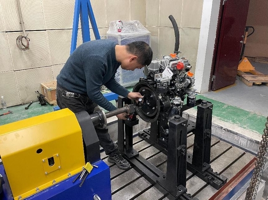 SSCG110-2500/9000 ±0.2%FS 110kW 9000RPM Yüksek doğruluk, yüksek güvenilirlik, yüksek dinamik yanıt motor performansı AC Dinamometre Test Bench Sistemi