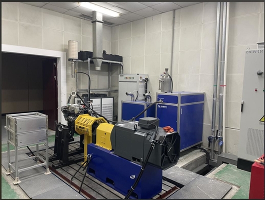 SSCG110-2500/9000 ±0.2%FS 110kW 9000RPM Yüksek doğruluk, yüksek güvenilirlik, yüksek dinamik yanıt motor performansı AC Dinamometre Test Bench Sistemi