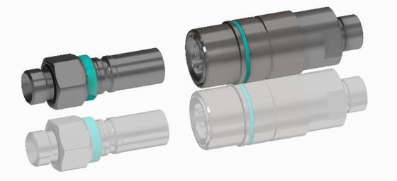 Sızıntı olmadan itme sıvı konektörü