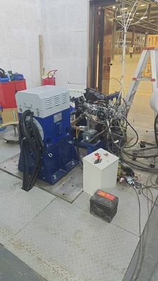 160kW Benzinli Motor Dinamometre Test Tezgahı, 9000RPM Maksimum Hız