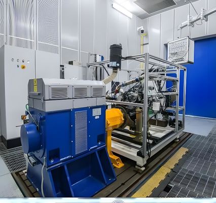 SSCD300-1500-3200 Yüksek tork ölçüm doğruluğu Düşük bakım Dizel motor Elektrikli dinamometre test tezgahı