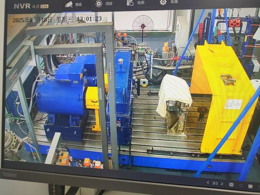 600kW Birebir Zorlamalı Hava Soğutmalı Şanzıman ve Aks Performans Testi ve Güvenilirlik Test Tezgahı