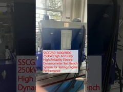 SSCG250-3000/8000 250kW Yüksek Doğruluk Yüksek Güvenilirlik Elektrikli Dinamometre Test Sistemi