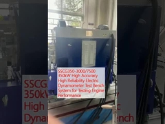 SSCG350-3000/7500 350kW Yüksek Hassasiyetli Yüksek Güvenilirlikli Elektrik Dinamometre Test Tezgahı Sistemi