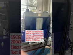 SSCG200-3000/8000 200kW Yüksek Doğruluklı Elektrik Dinamometre Test Sistemi
