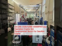 SSCG90-3500/12000 12000RPM Kolay İşlem Motor Test Dinamometre Bench ForGasoline Engine