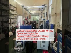 SSCG90-3500/12000 12000RPM Kolay Kullanımlı Motor Test Dinamometre Tezgahı Ağır Hizmet Tipi Benzinli Motorlar İçin