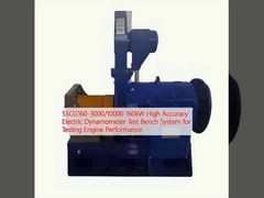 SSCG160-3000/10000 160kW Yüksek Hassasiyetli Elektrik Dinamometre Test Tezgahı Sistemi, Motor Testi İçin