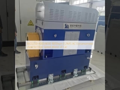 SSCG350-4000/8000 8000rpm 0.2% FS AC Dinamometre Araçların Yüksek Hızlı Motoru için Kullanılır